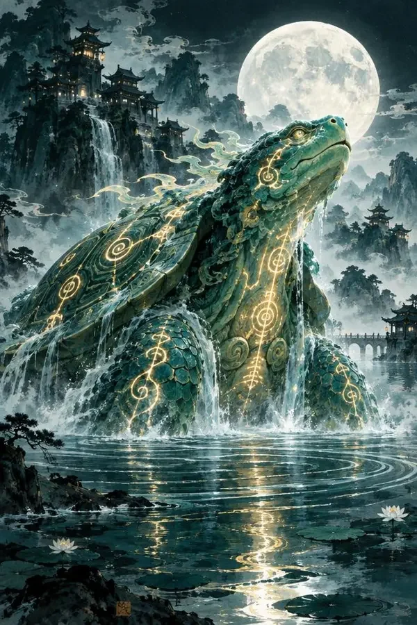 成人短剧软件 玄幻热血 短剧《玄龟赐福》封面图